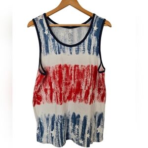 Original Use Red, White, and Blue Tank Top Size Large